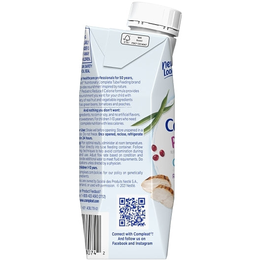 Compleat Pediatric Reduced Calories, 24 x 8.45 fl oz Case - DOT product image 2