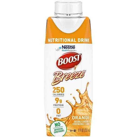 Boost Breeze Variety Case Orange +Wildberry Flavored Nutritional Drink, 1 x 24 ct Case - DOT product image 2