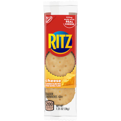 Ritz Cheese Cracker Sandwich, 14 x 8 x 1.35 oz Case - DOT product image 3