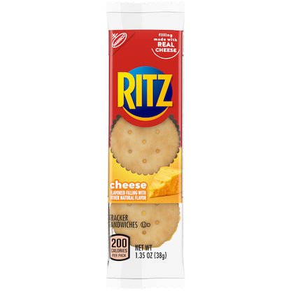 Ritz Cheese Cracker Sandwich, 14 x 8 x 1.35 oz Case - DOT product image 7