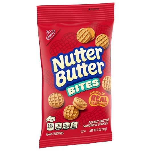 Nutter Butter Bites Nutter Butter Cookies, 36 x 3 oz Case - DOT product image 4
