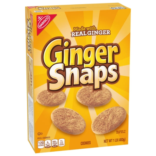 Nabisco Old Fashioned Ginger Snaps, 6 x 1 lb Case - DOT product image 5