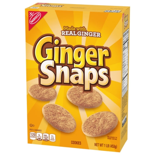 Nabisco Old Fashioned Ginger Snaps, 6 x 1 lb Case - DOT product image 7