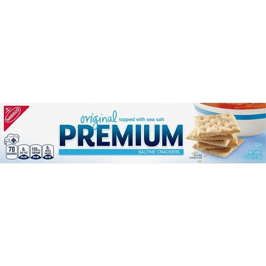 Premium Nabisco Saltine Crackers, 12 x 4 oz Case - DOT product image 3