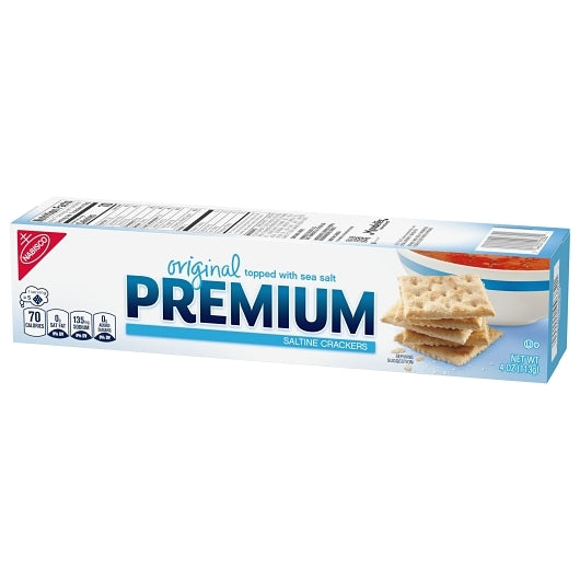 Premium Nabisco Saltine Crackers, 12 x 4 oz Case - DOT product image 7
