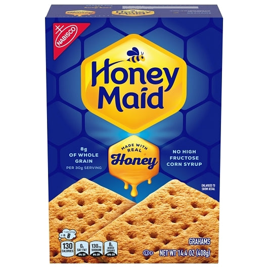 Honey Maid Nabisco Graham Crackers, 12 x 14.4 oz Case - DOT product image 2