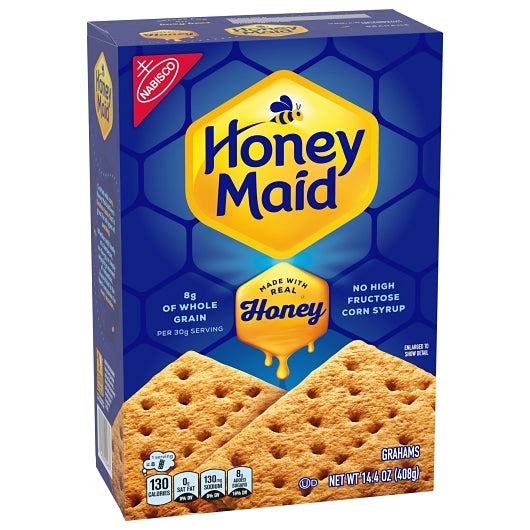 Honey Maid Nabisco Graham Crackers, 12 x 14.4 oz Case - DOT product image 5