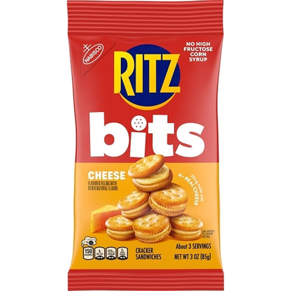 Ritz Bits Cheese Snack, 12 x 3 oz Case - DOT product image 3