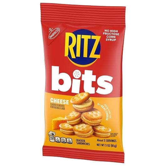 Ritz Bits Cheese Snack, 12 x 3 oz Case - DOT product image 7
