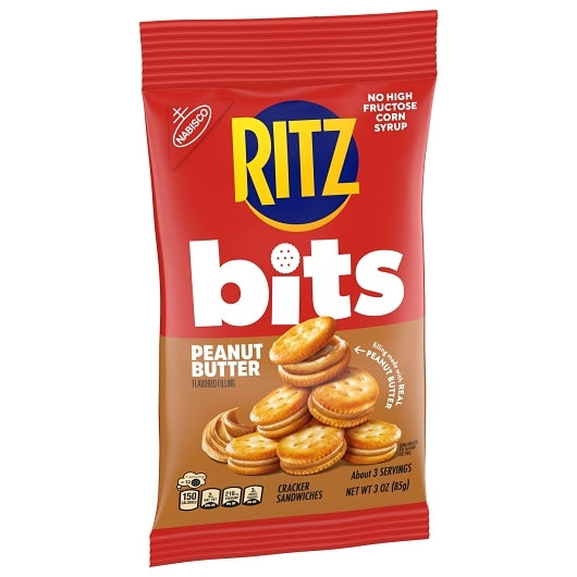 Ritz Bits Peanut Butter Snack, 12 x 3 oz Case - DOT product image 5