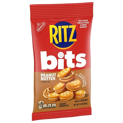 Ritz Bits Peanut Butter Snack, 12 x 3 oz Case - DOT product image 5