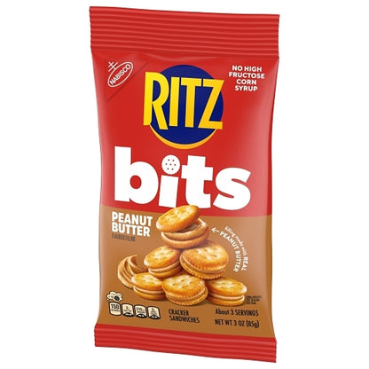 Ritz Bits Peanut Butter Snack, 12 x 3 oz Case - DOT product image 7