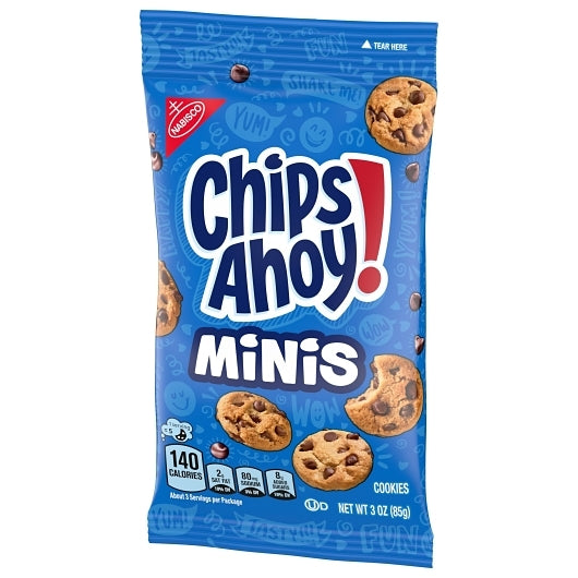 Chips Ahoy Big Bag Mini Cookies, 12 x 3 oz Case - DOT product image 8
