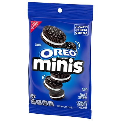 Oreo Big Bag Mini Cookies, 12 x 3 oz Case - DOT product image 8