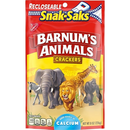 Barnum Animal Crackers Lunchbox Snak Saks, 12 x 8 oz Case - DOT product image 2