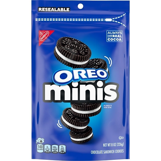 Oreo Minis Lunchbox Cookies Snak Saks, 12 x 8 oz Case - DOT product image 3