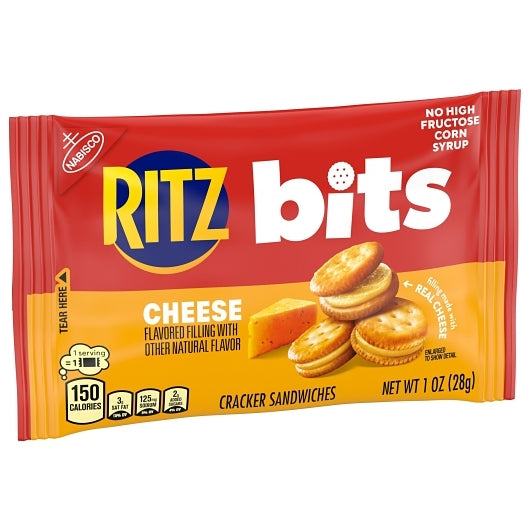 Ritz Bits Cheese Crackers, 4 x 12 x 1 oz Case - DOT product image 6