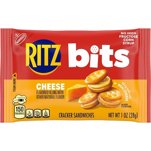 Ritz Bits Cheese Crackers, 4 x 12 x 1 oz Case - DOT product image 3