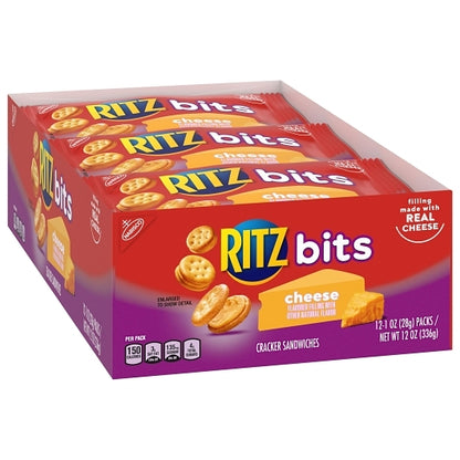 Ritz Bits Cheese Crackers, 4 x 12 x 1 oz Case - DOT product image 7