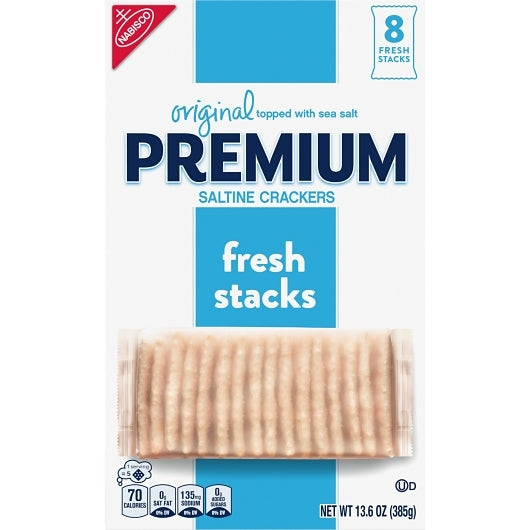 Premium Cracker Fresh Stack, 6 x 13.6 oz Case - Crackers & Grahams