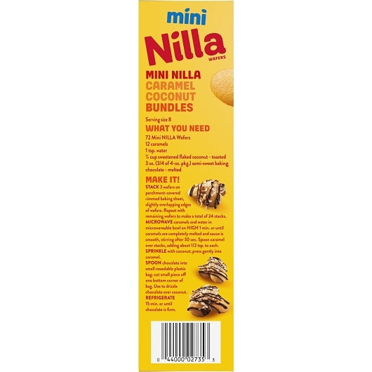 Nilla Wafer Cookie Nilla Wafer Mini, 12 x 11 oz Case - DOT product image 7