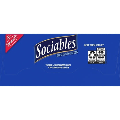 Sociables Nabisco Crackers, 6 x 7.5 oz Case - DOT product image 2