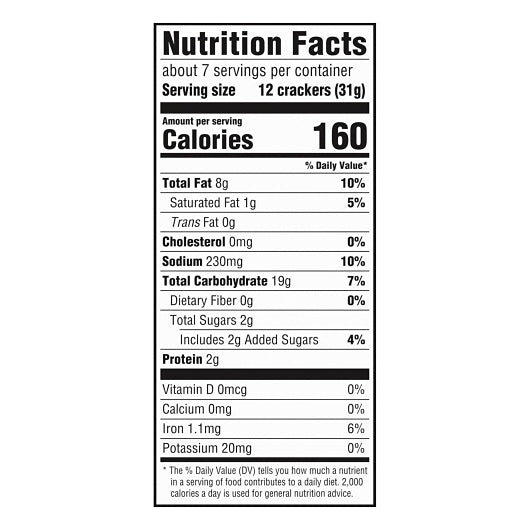 Chicken In A Biskit Crackers, 6 x 7.5 oz Case - DOT product image 7