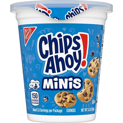 Chips Ahoy Mini Cookie Go Pack, 12 x 3.5 oz Case - DOT product image 3