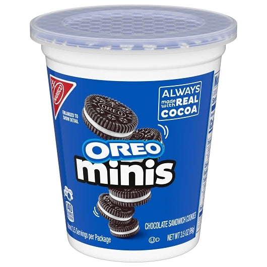 Oreo Go-Paks! Mini Cookie, 12 x 3.5 oz Case - DOT product image 2