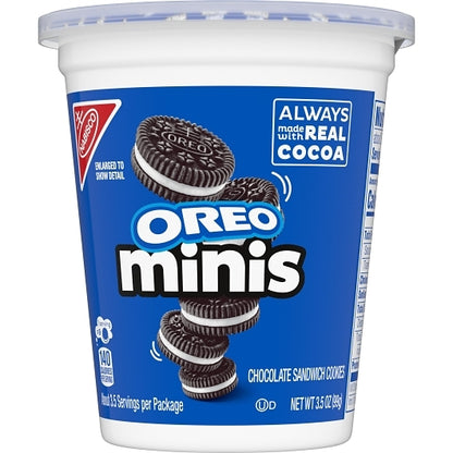 Oreo Go-Paks! Mini Cookie, 12 x 3.5 oz Case - DOT product image 3