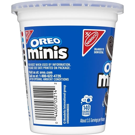 Oreo Go-Paks! Mini Cookie, 12 x 3.5 oz Case - DOT product image 6