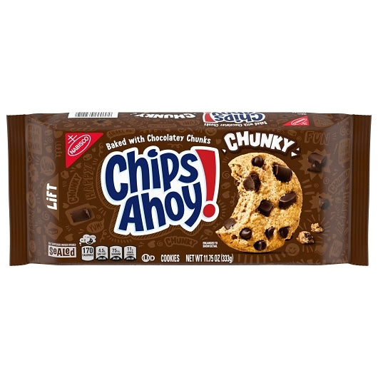 Chips Ahoy Chunky Chocolate Chip Cookies, 12 x 11.75 oz Case - DOT product image 2