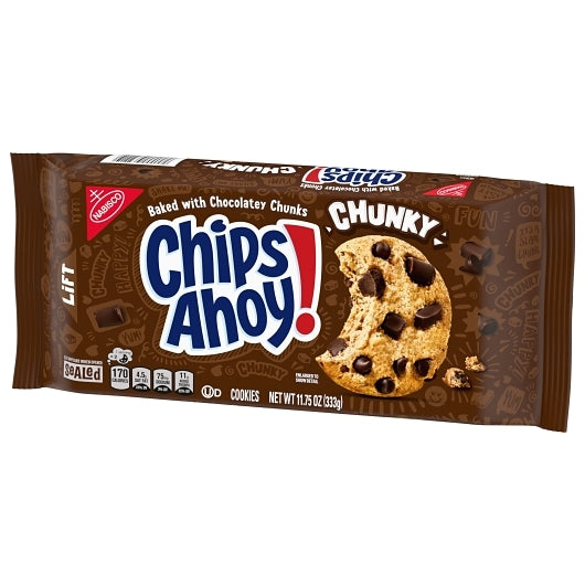 Chips Ahoy Chunky Chocolate Chip Cookies, 12 x 11.75 oz Case - DOT product image 7