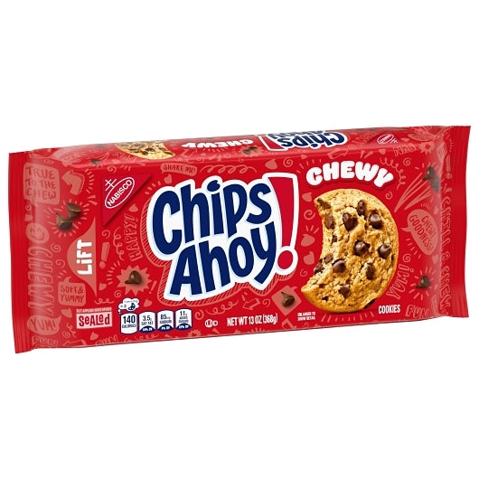 Chips Ahoy Chewy Chocolate Chip Cookies, 12 x 13 oz Case - DOT product image 6