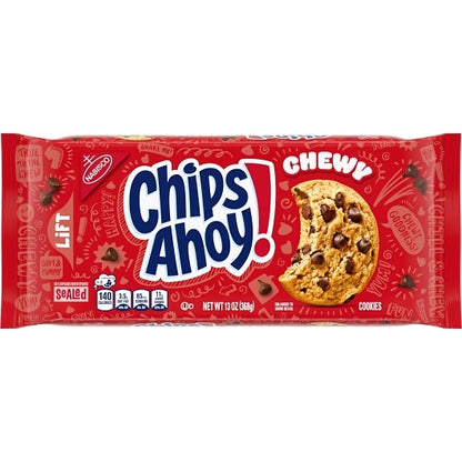 Chips Ahoy Chewy Chocolate Chip Cookies, 12 x 13 oz Case - DOT product image 3