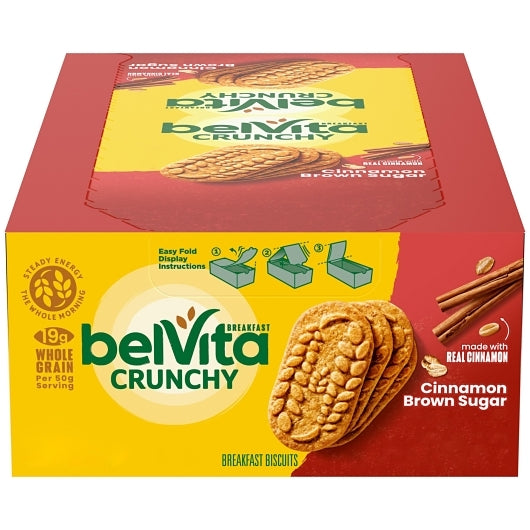 Belvita Cinnamon & Brown Sugar Breakfast Bar, 8 x 8 x 1.76 oz Case - DOT product image 7