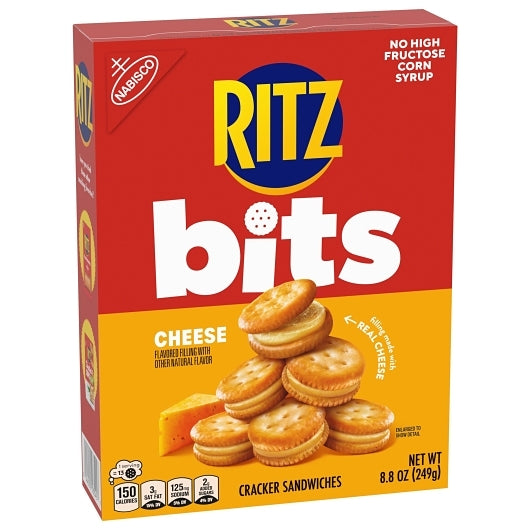 Ritz Bits Cheese Crackers, 12 x 8.8 oz Case - DOT product image 5