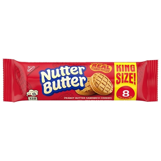 Nutter Butter King Size Cookies, 2 x 10 x 3.5 oz Case - DOT product image 2