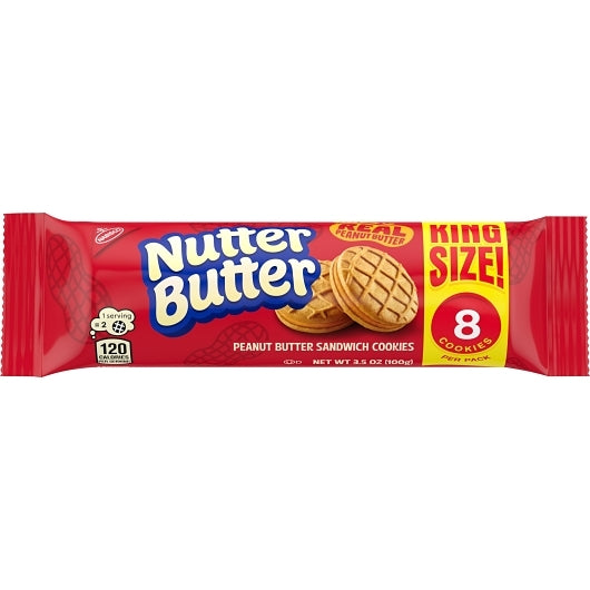 Nutter Butter King Size Cookies, 2 x 10 x 3.5 oz Case - DOT product image 3
