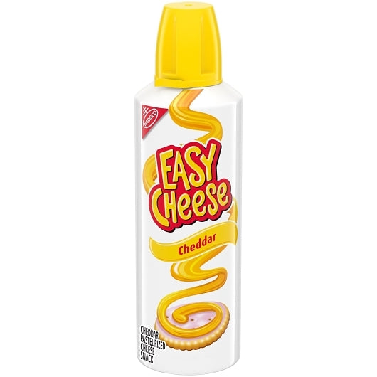 Easy Cheese Nabisco Pasteurized Cheddar Cheese Snack, 12 x 8 oz Case - DOT product image 3