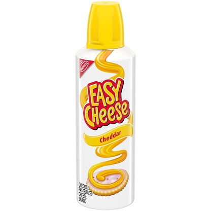 Easy Cheese Nabisco Pasteurized Cheddar Cheese Snack, 12 x 8 oz Case - DOT product image 3