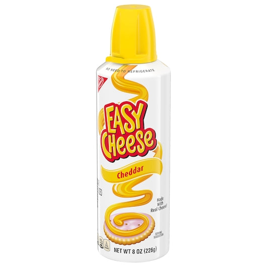Easy Cheese Nabisco Pasteurized Cheddar Cheese Snack, 12 x 8 oz Case - DOT product image 7
