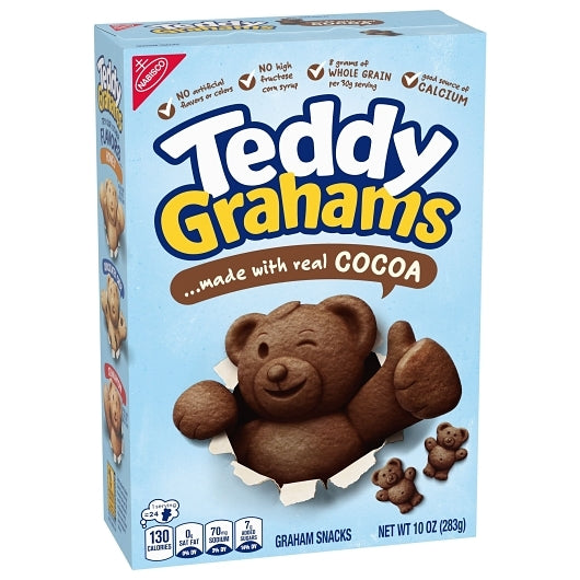 Teddy Grahams Chocolate Cookies, 6 x 10 oz Case - DOT product image 5