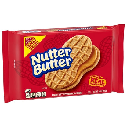 Nutter Butter Sandwich Cookies, 12 x 16 oz Case - DOT product image 5