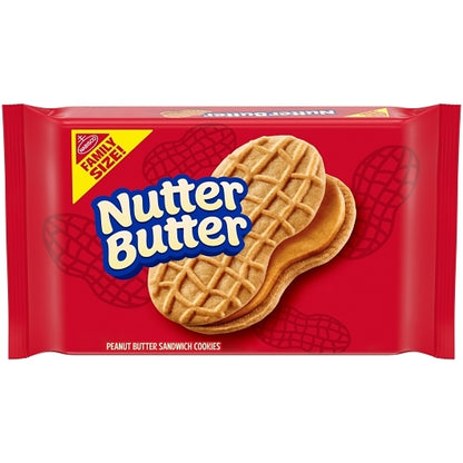 Nutter Butter Sandwich Cookies, 12 x 16 oz Case - DOT product image 4