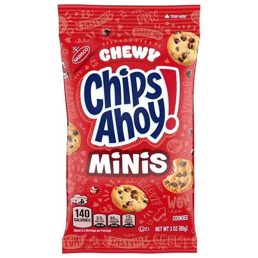 Chips Ahoy Mini Cookie Big Bag, 12 x 3 oz Case - DOT product image 2