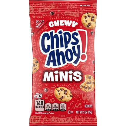 Chips Ahoy Mini Cookie Big Bag, 12 x 3 oz Case - DOT product image 3