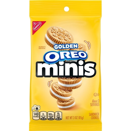 Oreo Mini Cookies, 12 x 3 oz Case - DOT product image 3