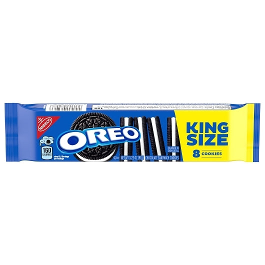Oreo Original King Size Cookies, 2 x 12 x 3.22 oz Case - Bakery & Desserts - image 2