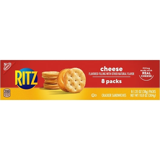 Ritz Cheese Cracker Sandwich, 14 x 8 x 1.35 oz Case - DOT product image 8